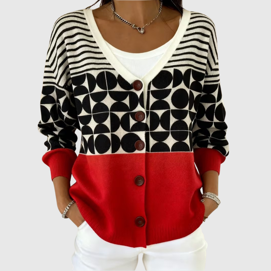 Matilde | Strikcardigan med knapper