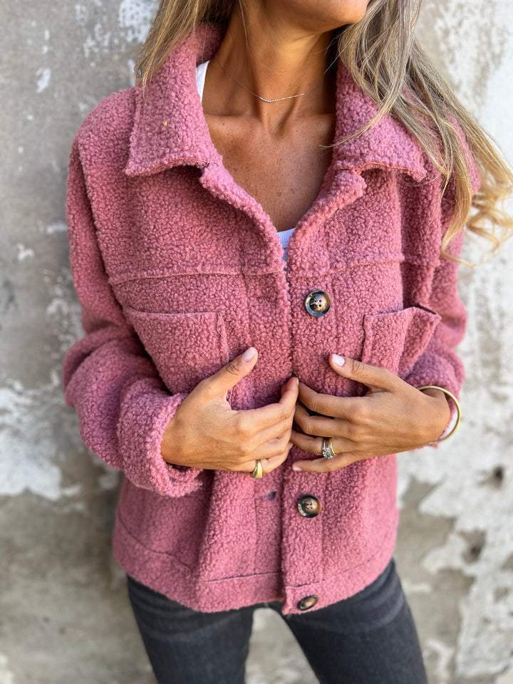 Lola | Stilfuld Teddyjakke