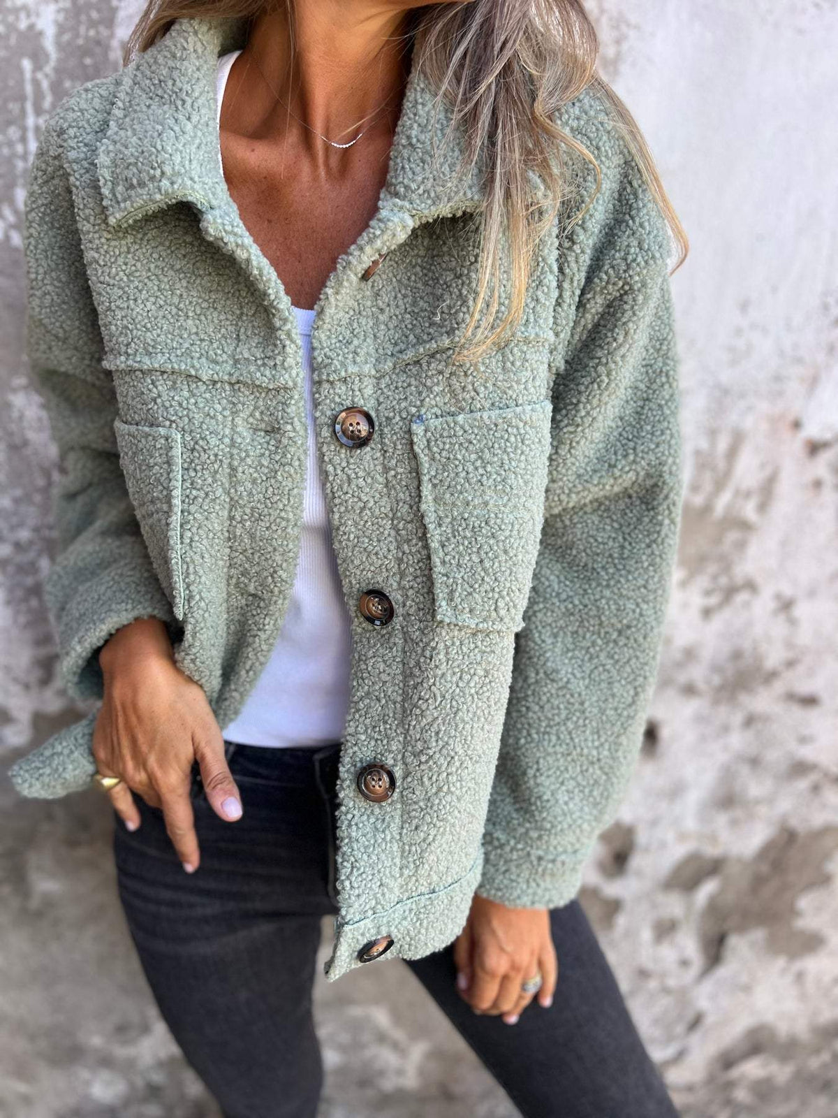 Lola | Stilfuld Teddyjakke