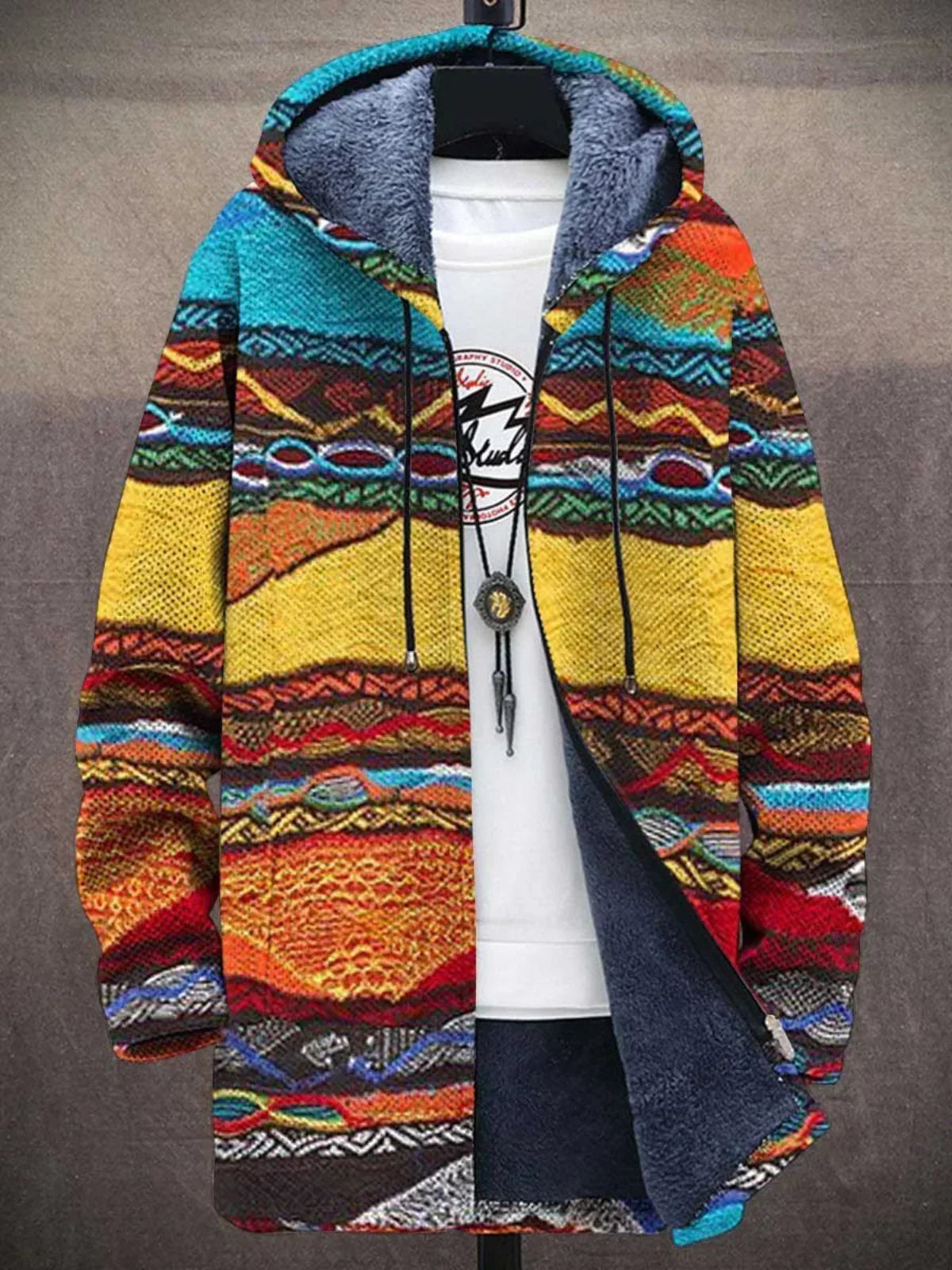 Bronte™ | Luksuriøs cardigan med kunstnerisk inspiration