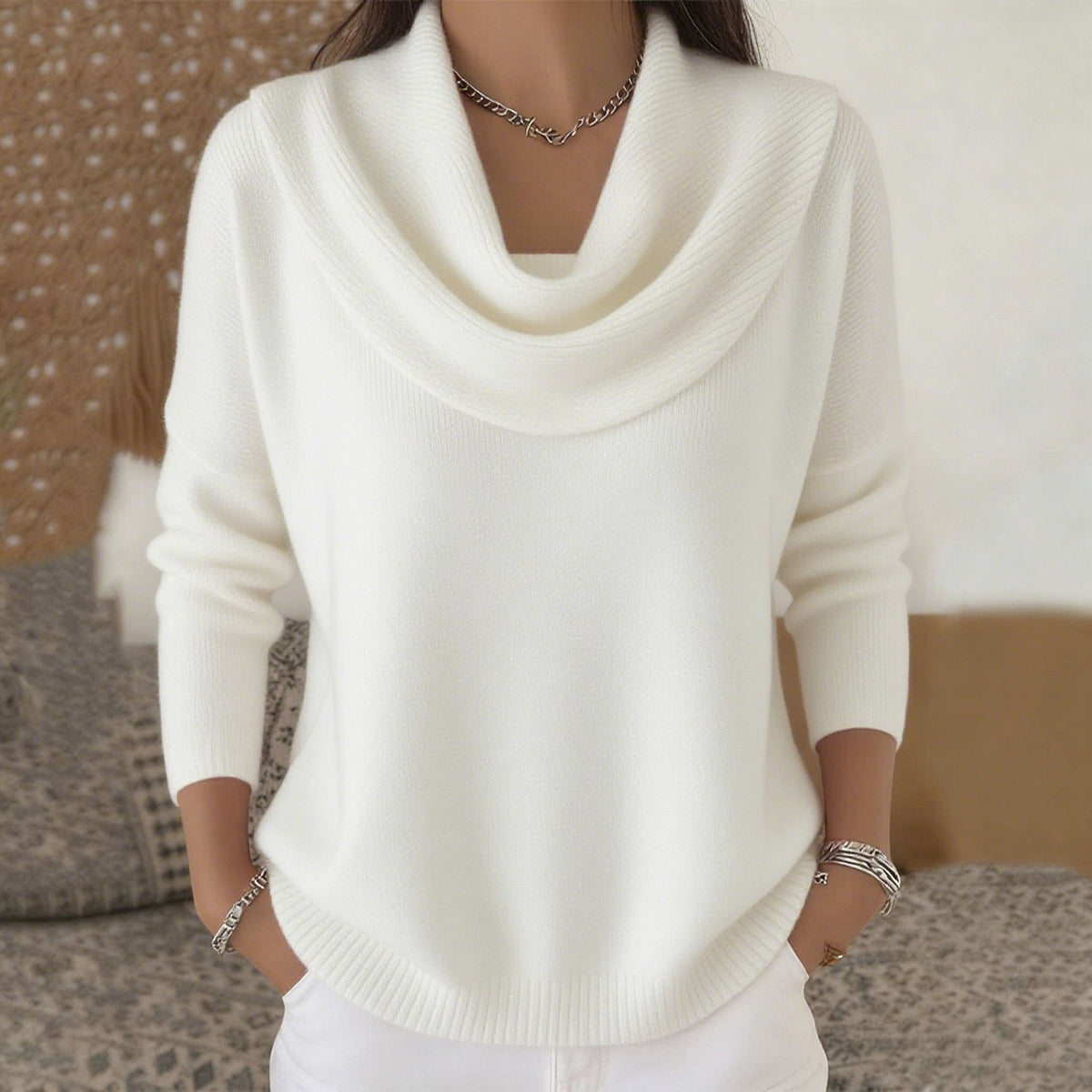Juliette™ | Pullover med rullekrave