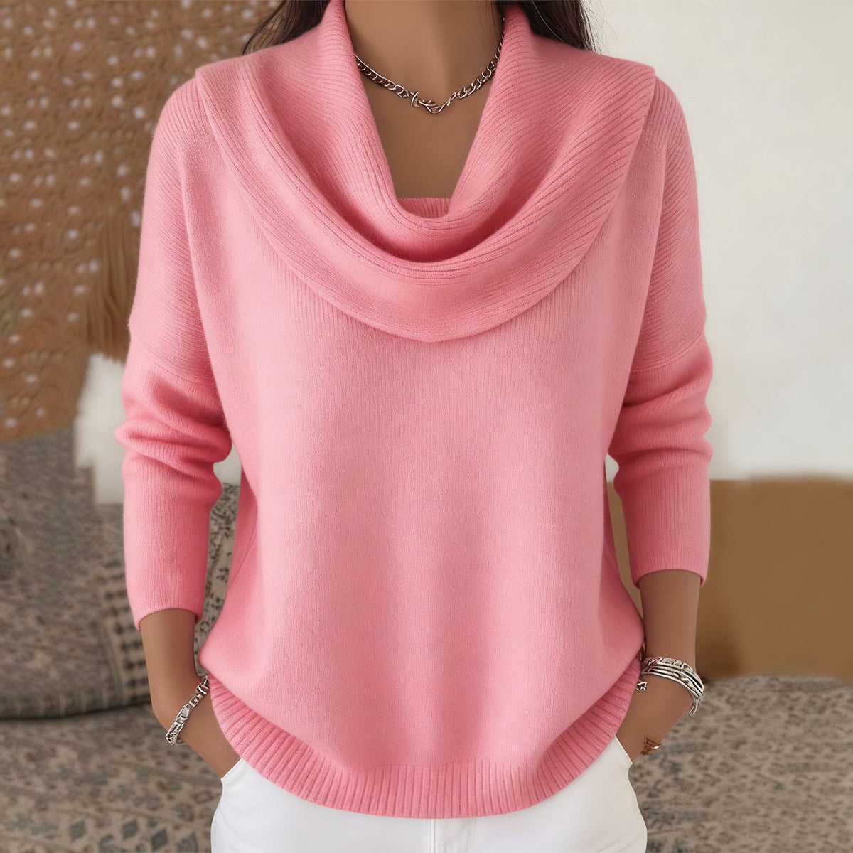 Juliette™ | Pullover med rullekrave