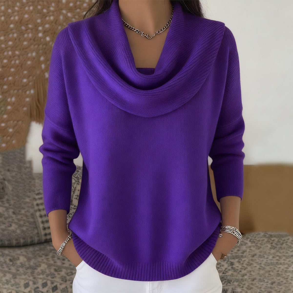 Juliette™ | Pullover med rullekrave