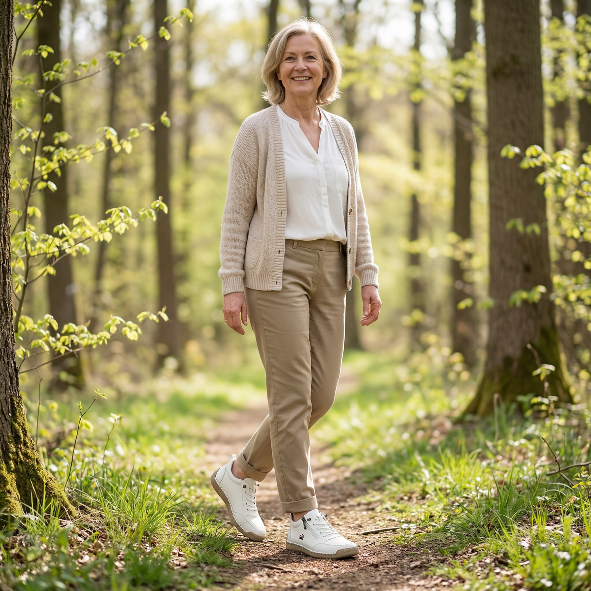 Mila™ – Komfortable ortopædiske sneakers med lynlås