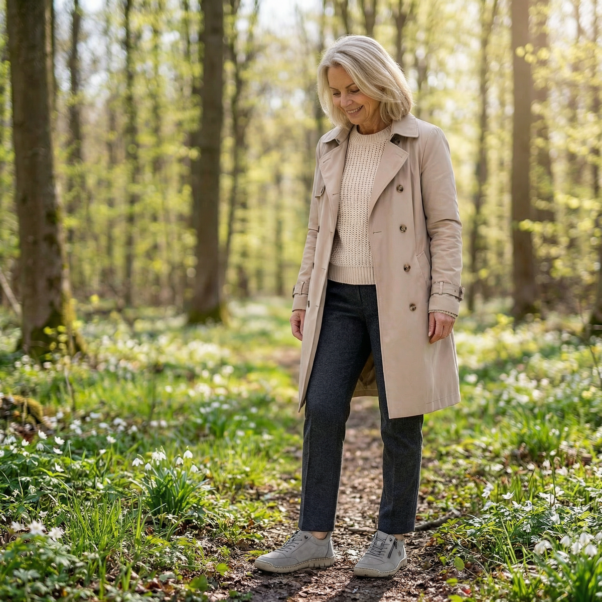 Mila™ – Komfortable ortopædiske sneakers med lynlås