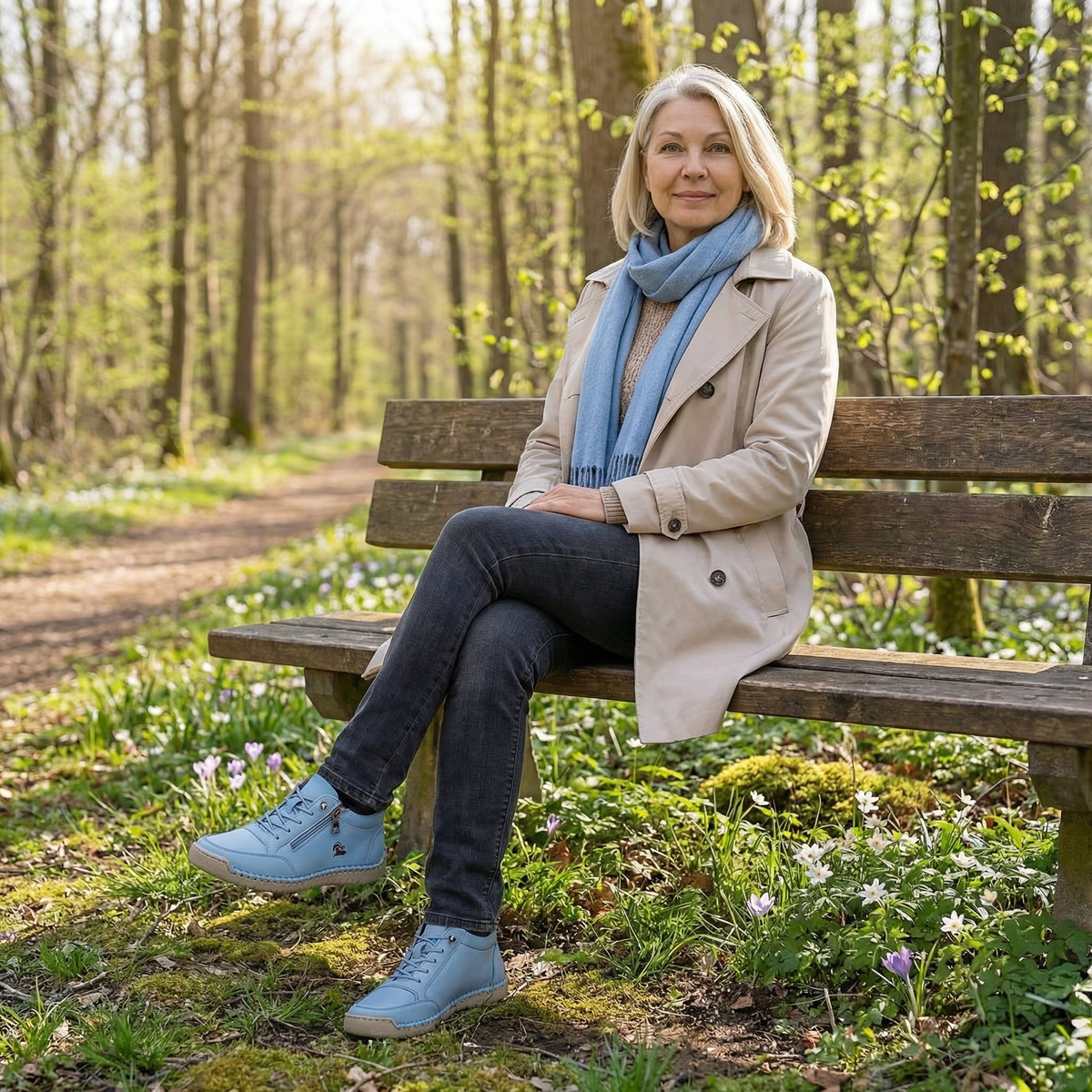 Mila™ – Komfortable ortopædiske sneakers med lynlås