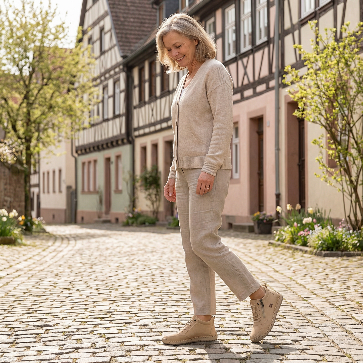 Mila™ – Komfortable ortopædiske sneakers med lynlås
