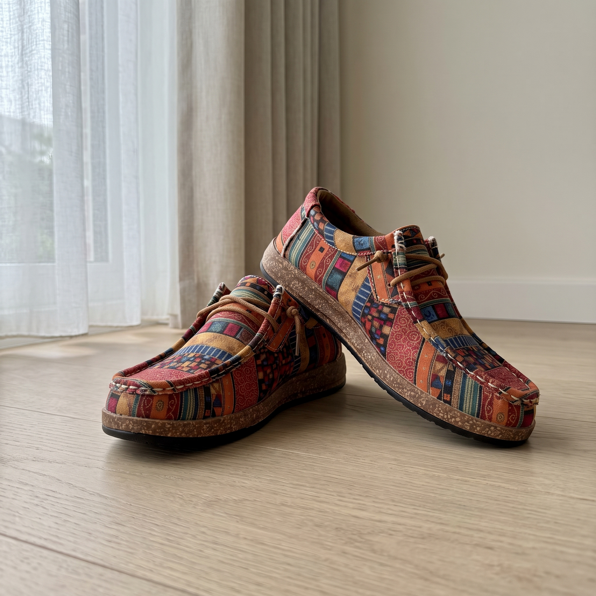 Rebecca | Ortopædiske sneakers med mønster