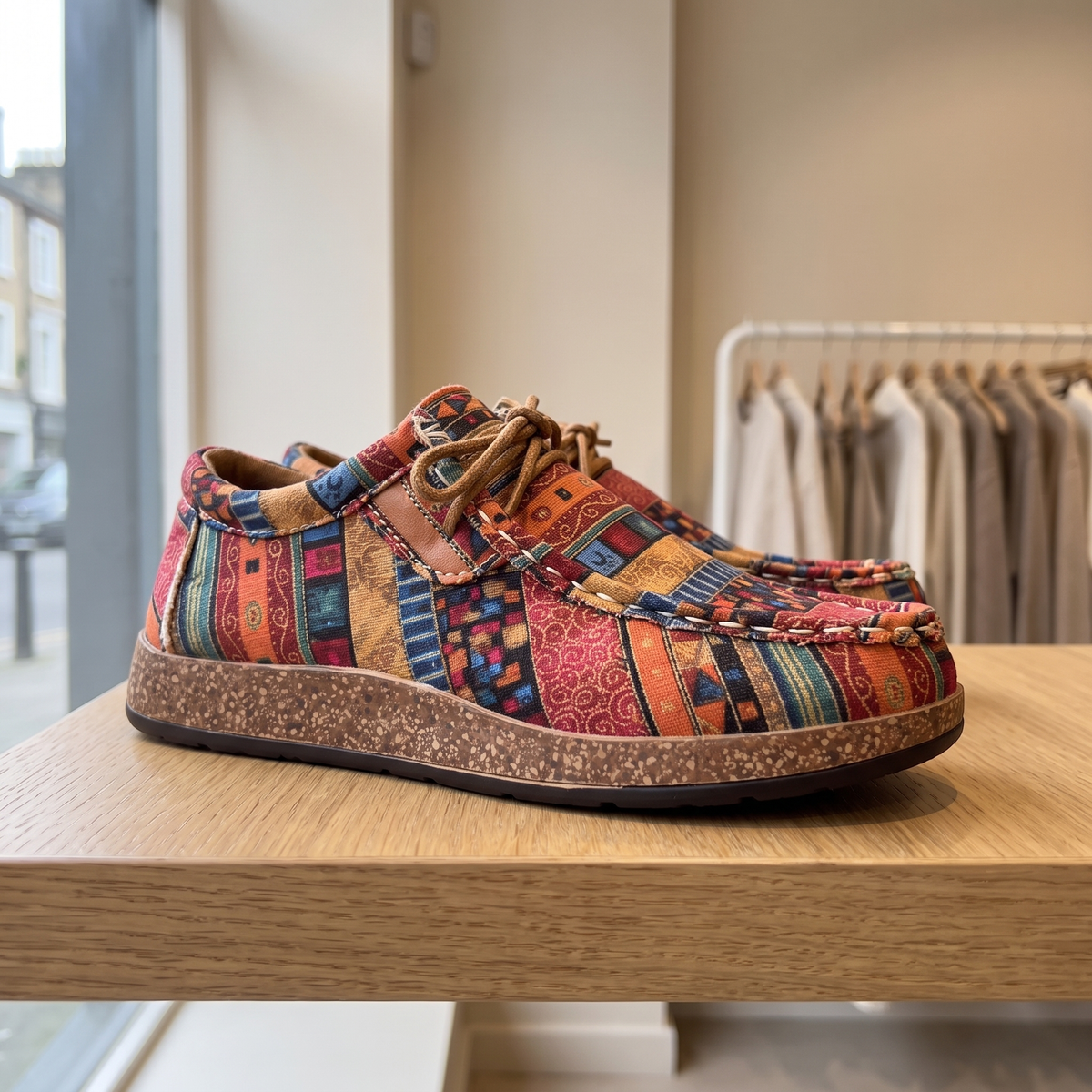 Rebecca | Ortopædiske sneakers med mønster