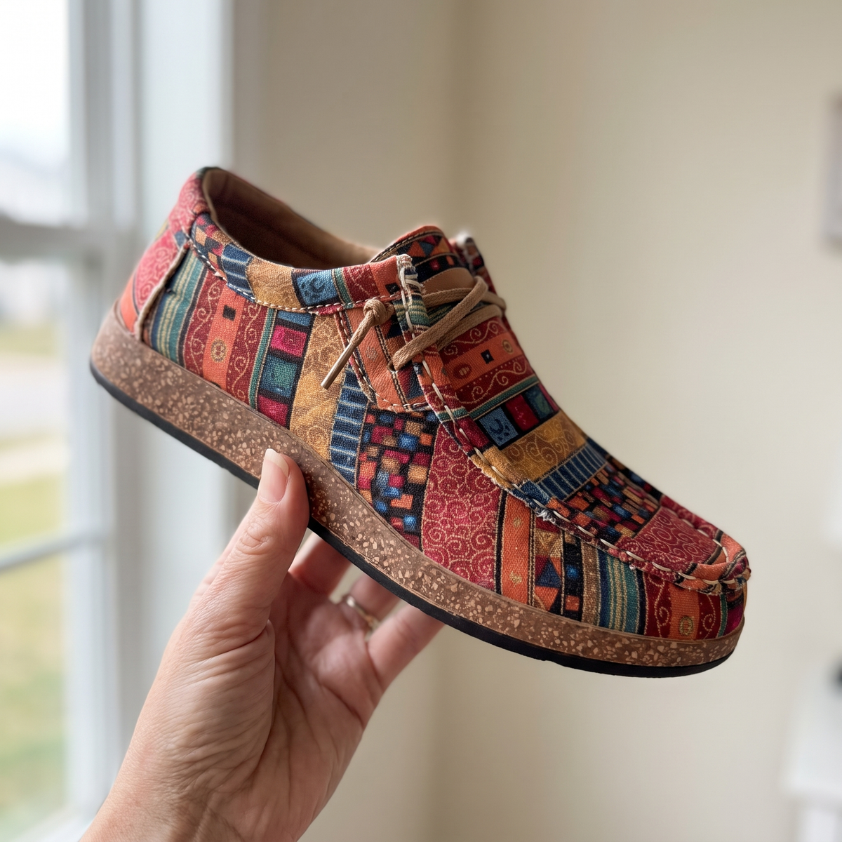Rebecca | Ortopædiske sneakers med mønster