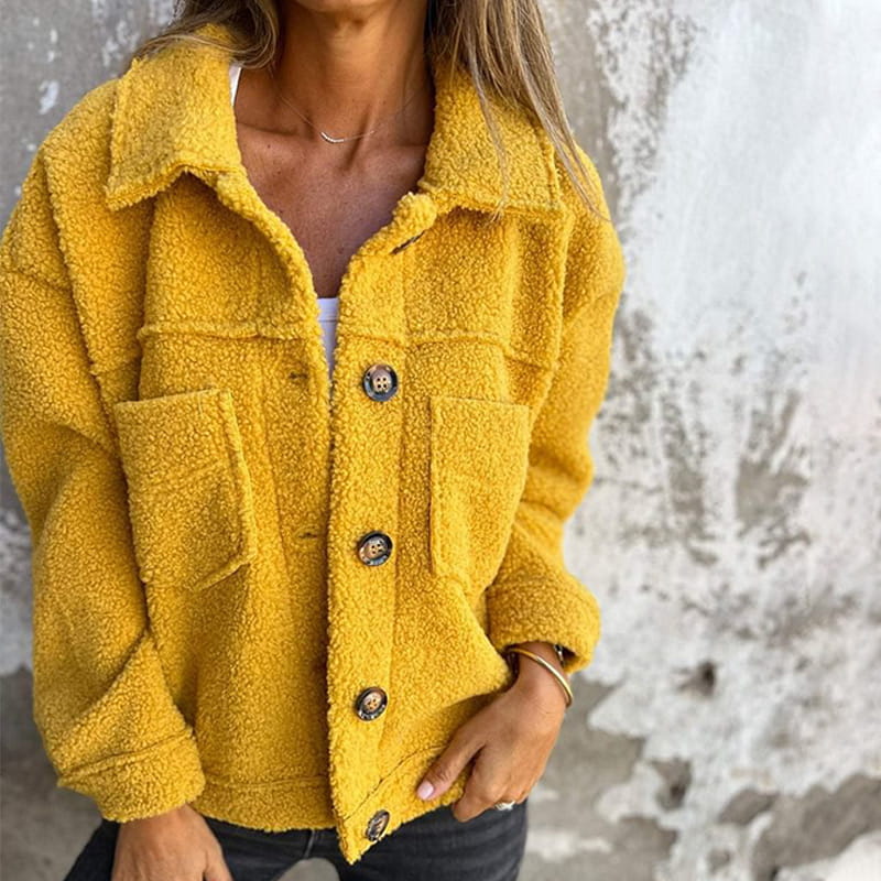 Lola | Stilfuld Teddyjakke